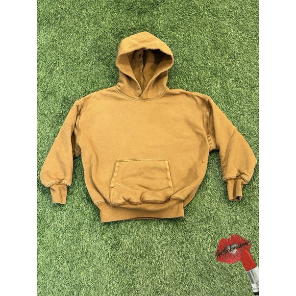 GAP Other - Yeezy x GAP KIDS‎ Perfect Hoodie Unisex Medium Light Brown FW21 RP $90 Cozy